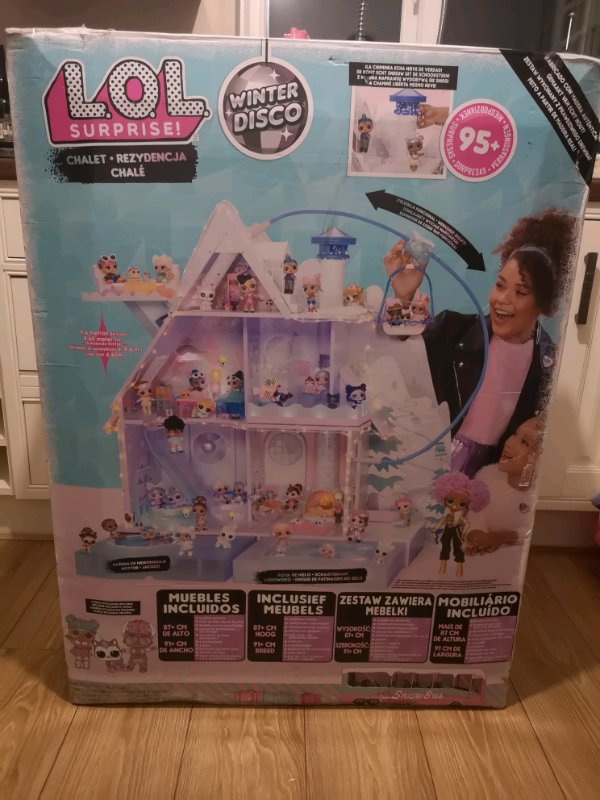 lol surprise winter disco chalet dollhouse